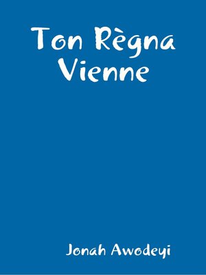 cover image of Ton Règna Vienne